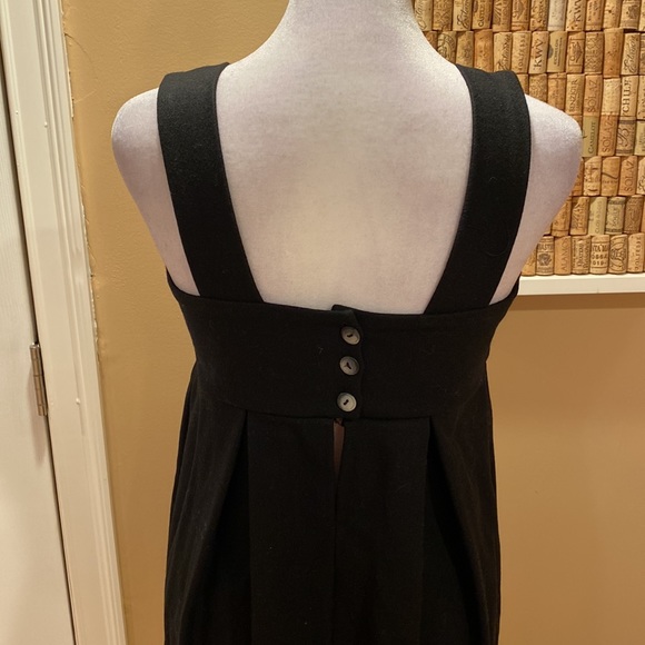 NWT.  Love Black Wool Pleated Dress.  34” length - Picture 6 of 15